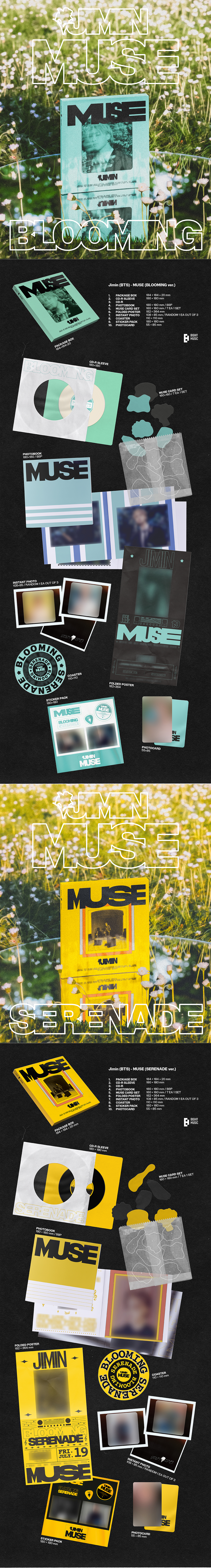 BTS : Jimin - 2nd Mini Album MUSE
